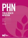 Capa do Public Health Nutrition journal