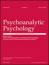Capa da revista Psychoanalytic Psychology