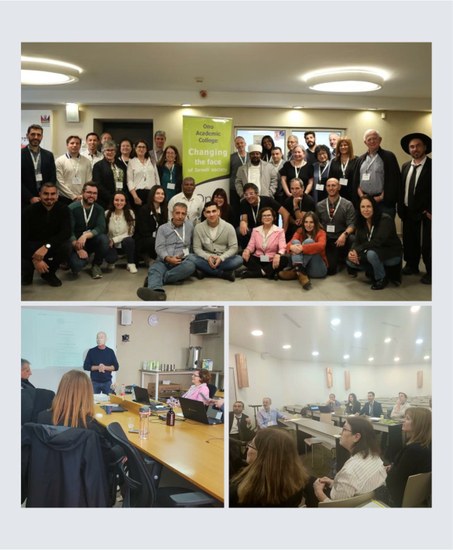 Reunião do Projeto Love.Dist@nce em Israel, no início de 2023, para avaliar o impacto do projeto.