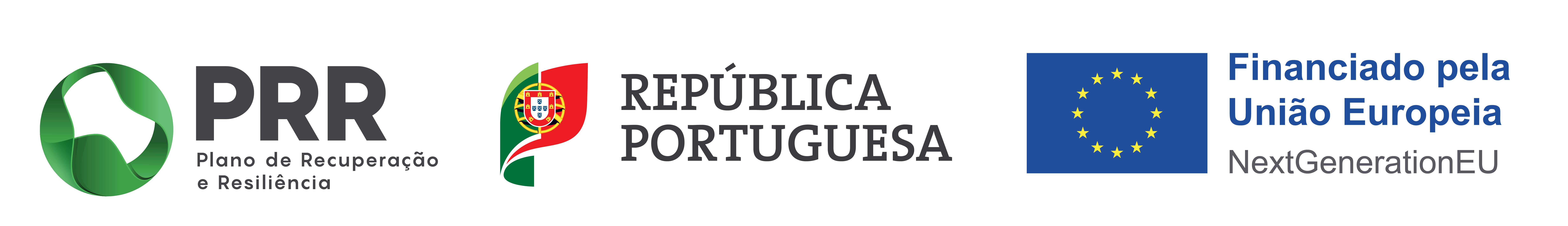 Barra de financiamento PRR, República Portuguesa e União Europeia