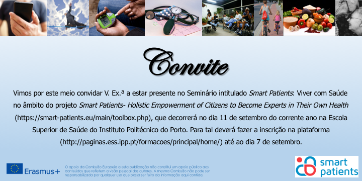 "Viver com Saúde" - convite