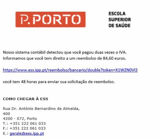 E-mail de phishing