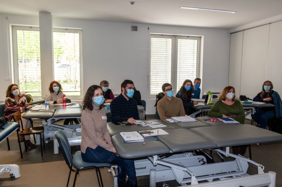 Docentes em formação do ESSim - "Curso Básico de Instrutores em Simulação Clínica"