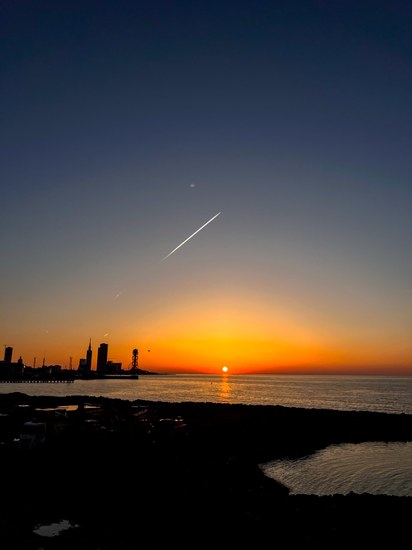 Pôr do Sol em Batumi Pôr do Sol em Batumi