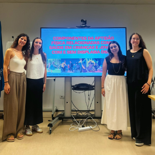 Alunas finalistas de Fisioterapia distinguidas por projeto de investigação sobre displasias ósseas