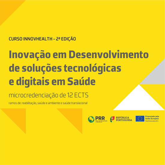 Inovação em desenvolvimento de soluções tecnológicas e digitais em saúde (INNOVHEALTH) - 2ª edição