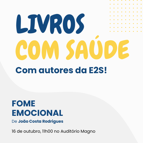 Livros com saúde: Fome emocional- João Costa Rodrigues