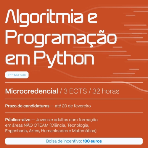  Microcredencial em Algoritmia e Programação em Python 