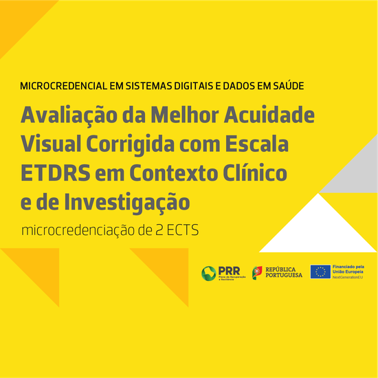 Microcredencial em Sistemas Digitais e Dados em Saúde: Avaliação da Melhor Acuidade Visual Corrigida com Escala ETDRS em Contexto Clínico e de Investigação