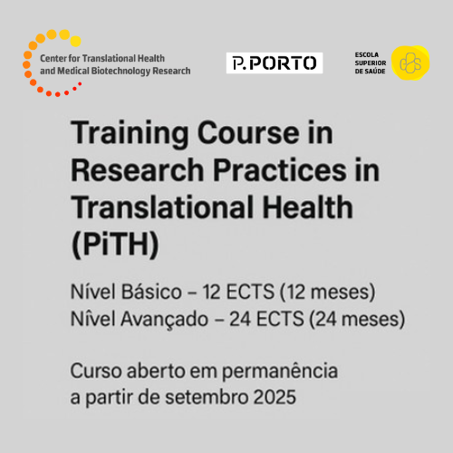 Training Course in Research Practices in Translational Health (PiTH)- Nível Básico e Avançado